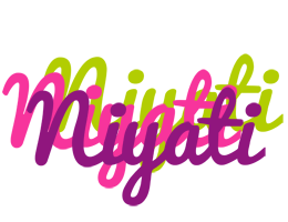 Niyati flowers logo