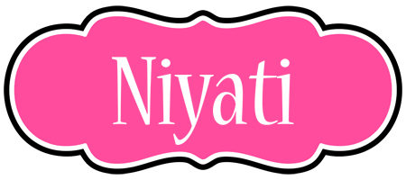 Niyati invitation logo