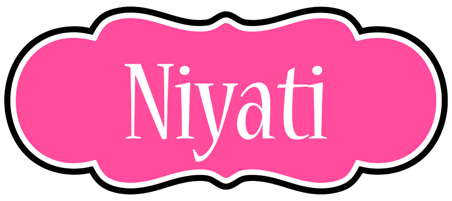 Niyati invitation logo