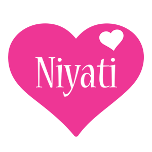 Niyati love-heart logo