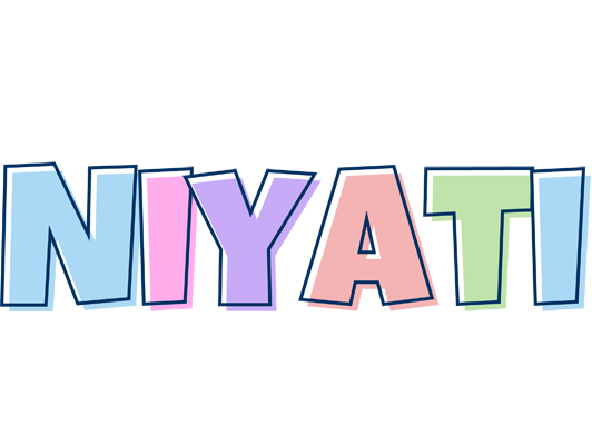 Niyati pastel logo