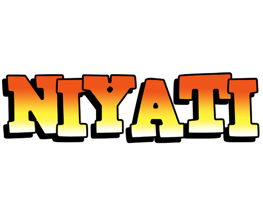 Niyati sunset logo
