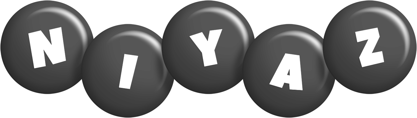Niyaz candy-black logo