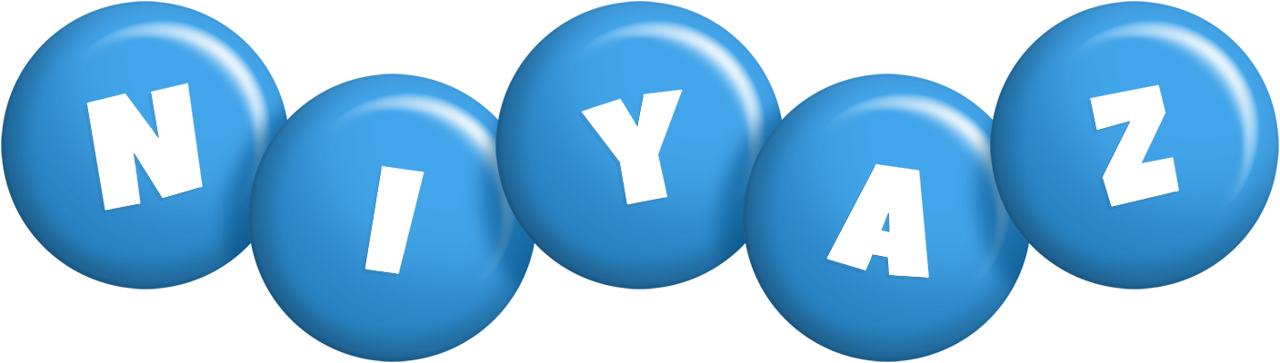 Niyaz candy-blue logo