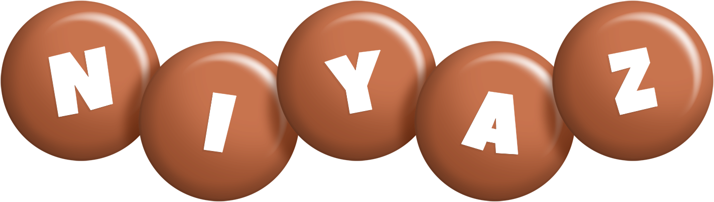 Niyaz candy-brown logo