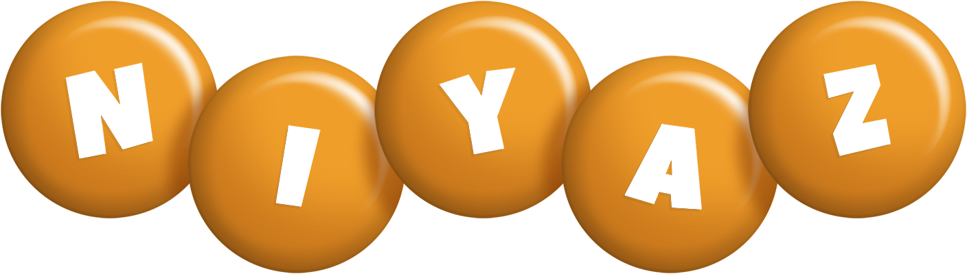Niyaz candy-orange logo