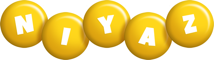 Niyaz candy-yellow logo
