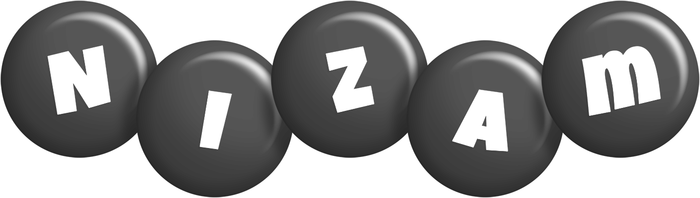 Nizam candy-black logo