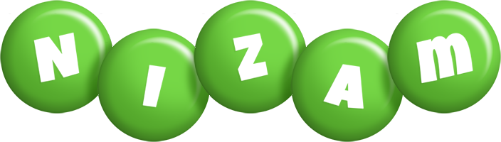 Nizam candy-green logo