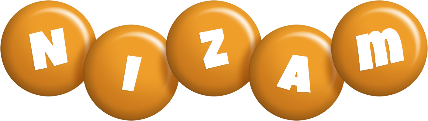 Nizam candy-orange logo