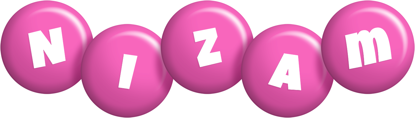 Nizam candy-pink logo