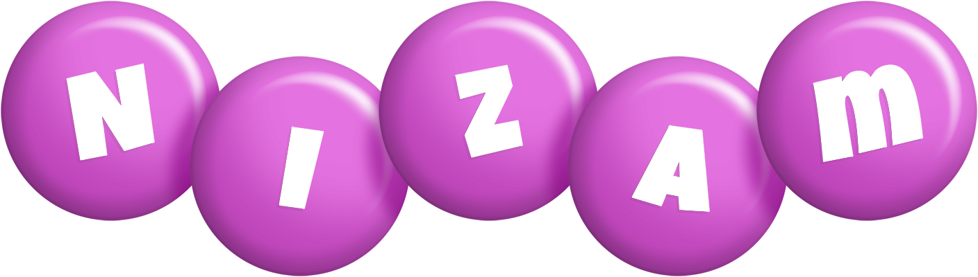 Nizam candy-purple logo
