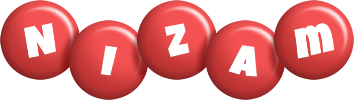 Nizam candy-red logo