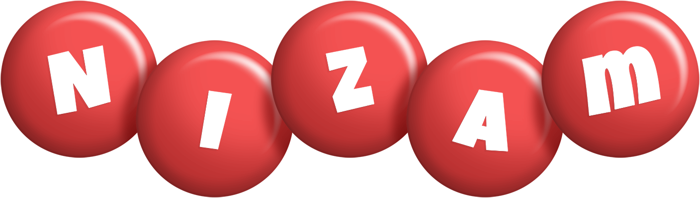 Nizam candy-red logo
