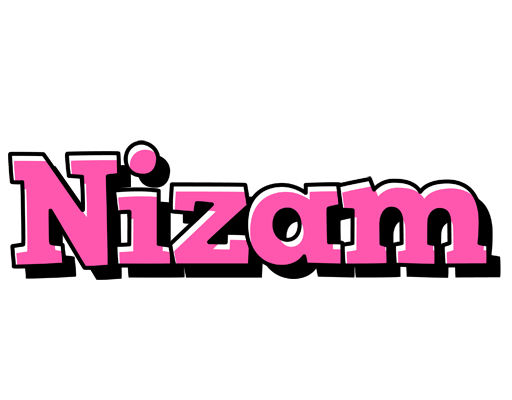 Nizam girlish logo