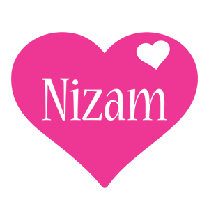 Nizam love-heart logo