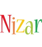 Nizar birthday logo