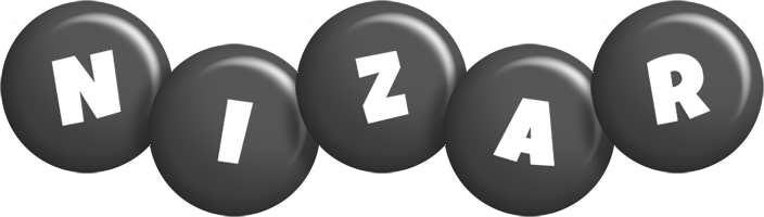 Nizar candy-black logo