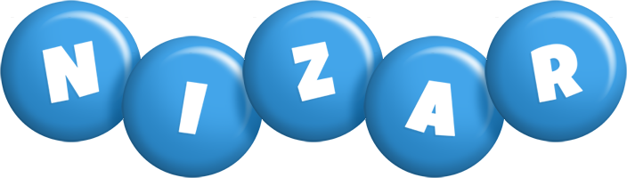 Nizar candy-blue logo
