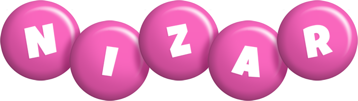 Nizar candy-pink logo