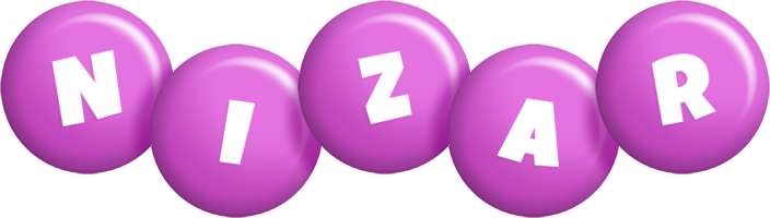 Nizar candy-purple logo