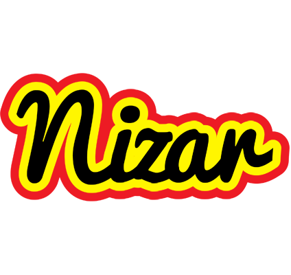 Nizar flaming logo