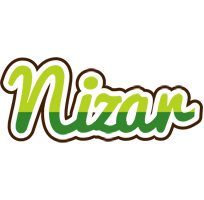 Nizar golfing logo