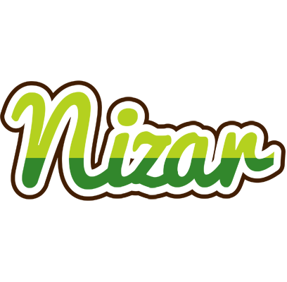 Nizar golfing logo