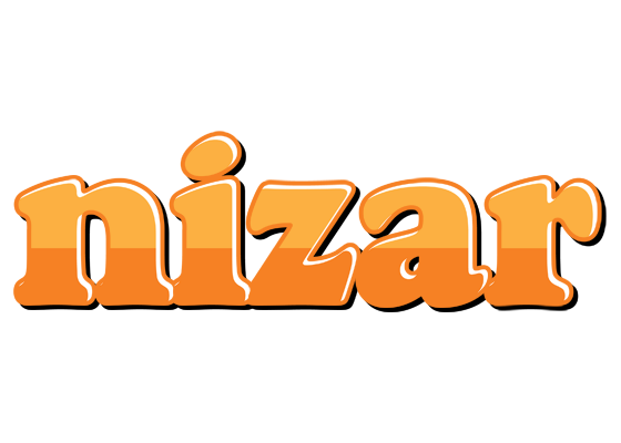 Nizar orange logo
