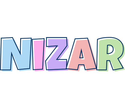 Nizar pastel logo