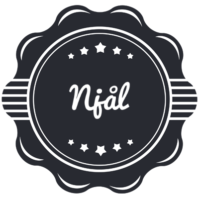 Njål badge logo