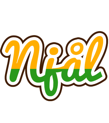 Njål banana logo