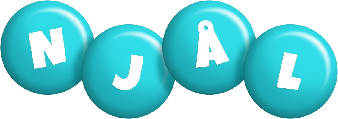 Njål candy-azur logo