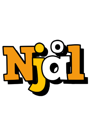 Njål cartoon logo