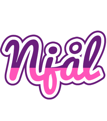 Njål cheerful logo