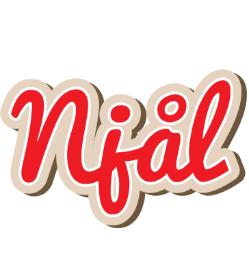 Njål chocolate logo