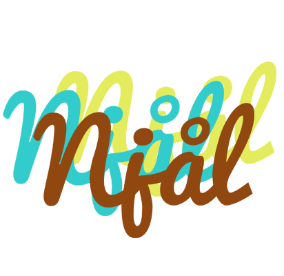 Njål cupcake logo