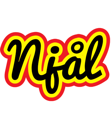 Njål flaming logo