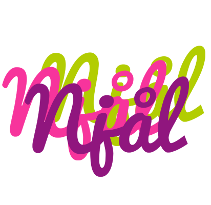 Njål flowers logo