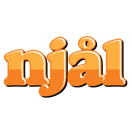 Njål orange logo