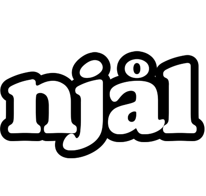 Njål panda logo