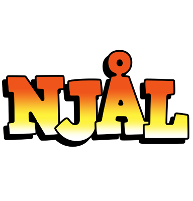 Njål sunset logo