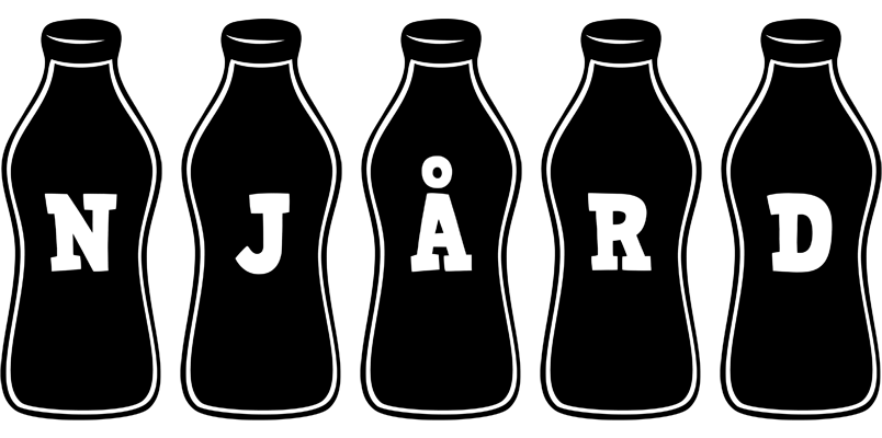 Njård bottle logo