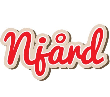 Njård chocolate logo
