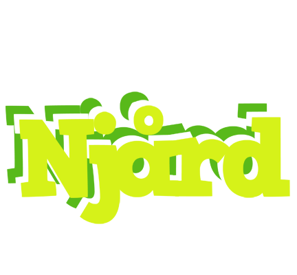 Njård citrus logo