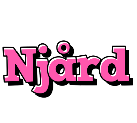 Njård girlish logo
