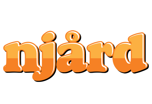 Njård orange logo