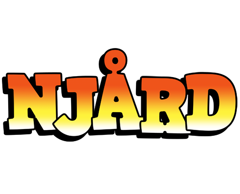 Njård sunset logo