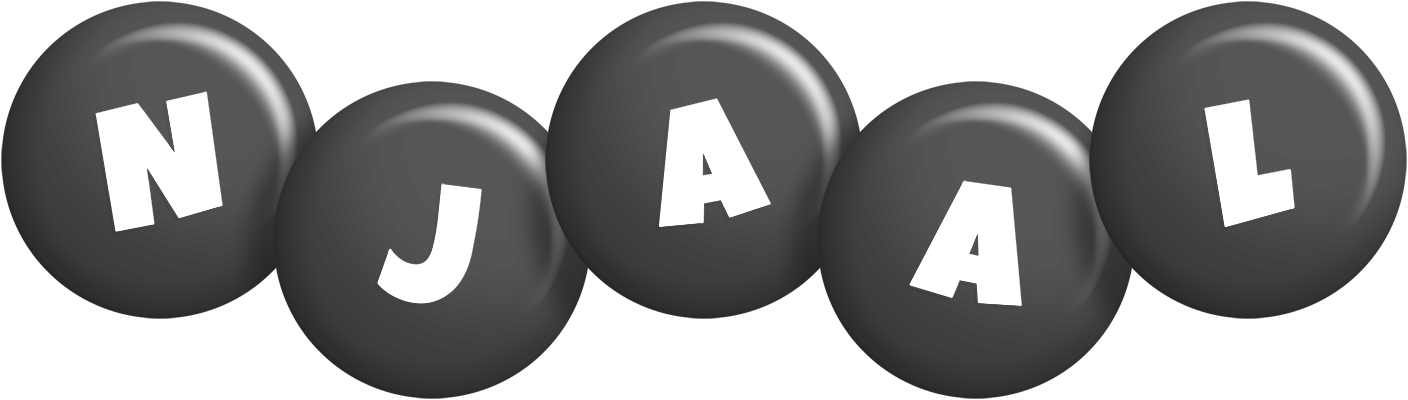 Njaal candy-black logo