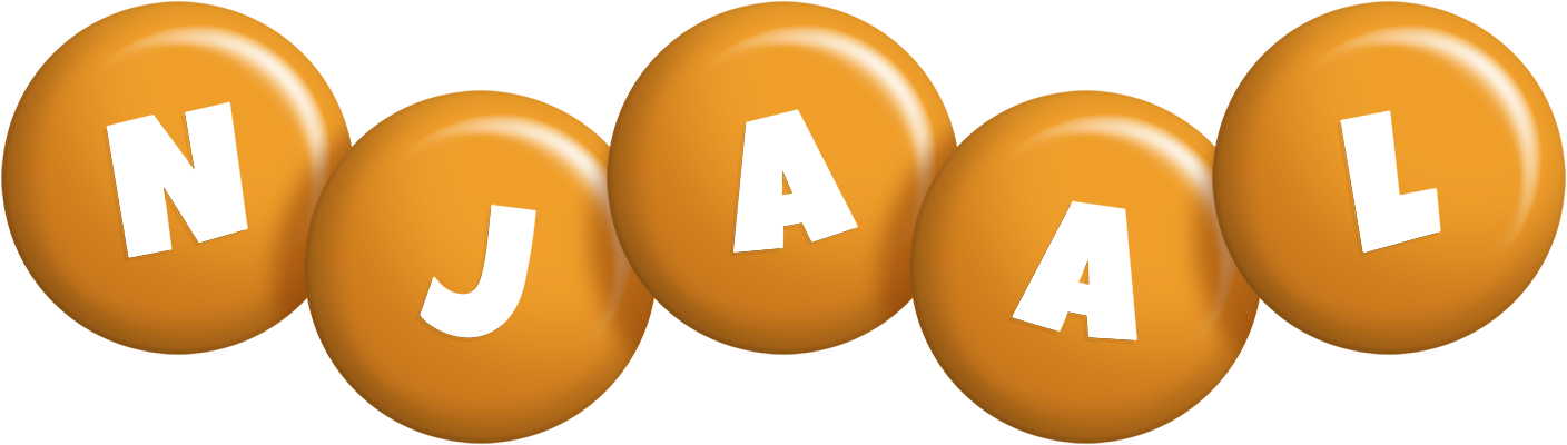 Njaal candy-orange logo